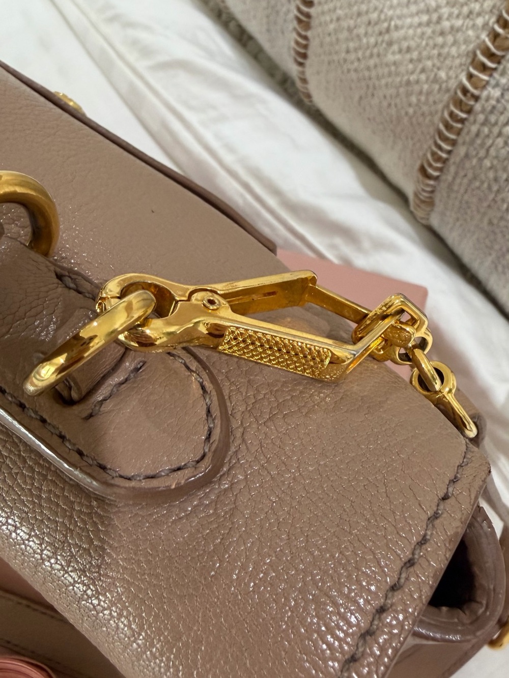 Miu Miu Madras Crossbody Bag - Picture 3 of 14